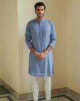 Sky Kurta Front