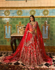 Cerise Bridal Lehenga