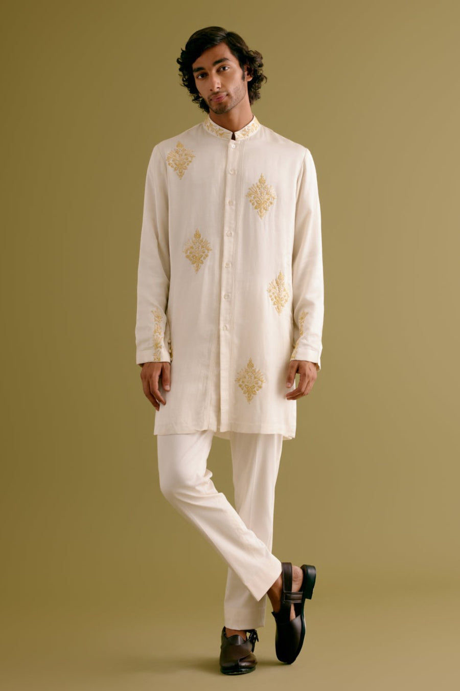 Front Open Kurta Front