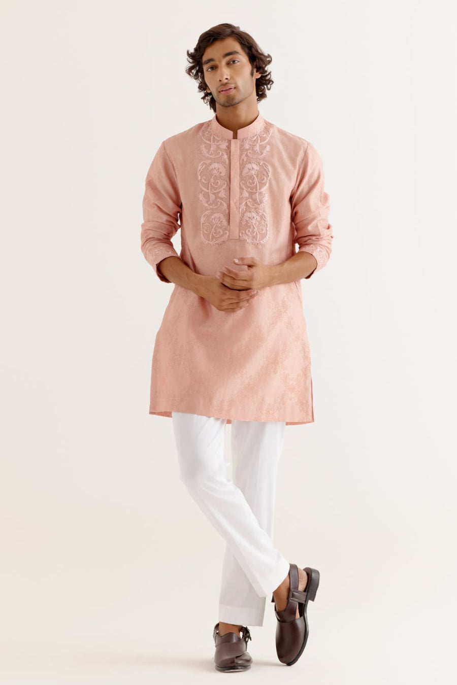 Rose Kurta Front