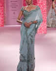 Seraphine Chikankari Lehenga Sari