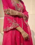 Pink Mirage Sharara Set