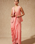 Sachi Drape Sari With Jacket