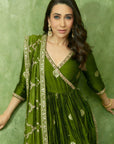 Karisma Kapoor Anarkali Set - Ready to Ship