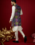 Morpankhi Kurta & Churridar Set with Bandhi