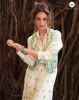 Amara Jacket Set with Flared Pants - Ready to Ship