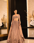 Nude Pink Lehenga Set - Ready to Ship