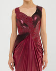 Metallic Corded Gown