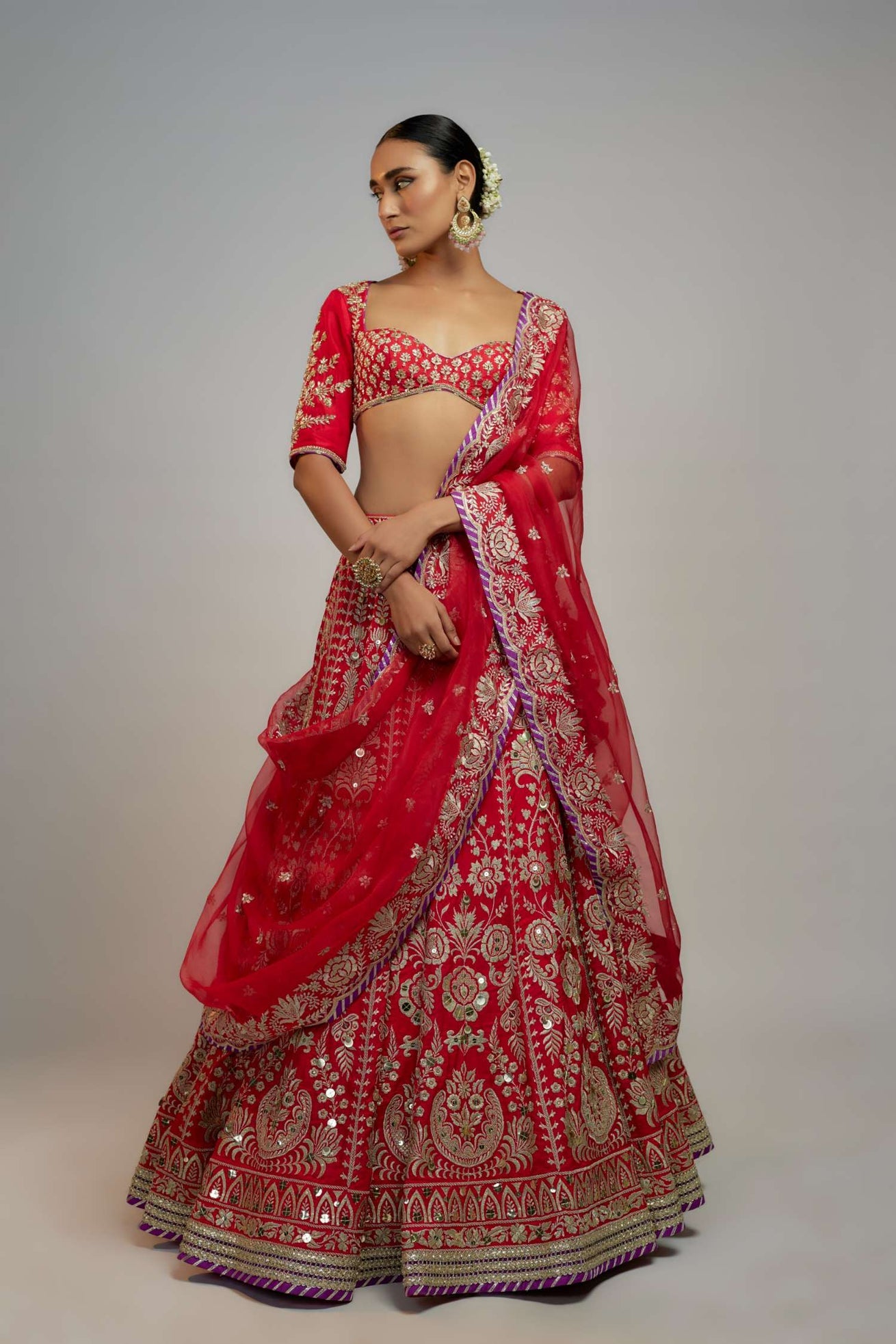 Golconda Jasmin Lehenga Set