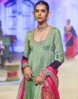 The Pakeezah Tissue Anarkali Set