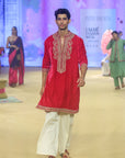 Gulabi Gulaal Kurta Set