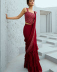 Estelle Corset Pre Drape Saree