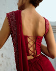 Estelle Corset Pre Drape Saree