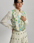 Mitali Jacket Set With Flared Pants