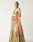 Kashvi Dupatta Dhoop Chao Sona Chandi Lehenga Set