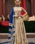 Chaandi- Sona Stripes Lampi Lehenga