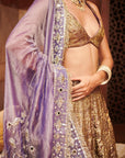 Krishna Kumud Lampi Lehenga