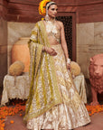 Chandi Sona Chevron Lampi Lehenga