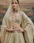 Shvet Afsana Lehenga