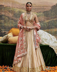 Svet Gulal Lehenga