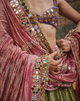 Azal Sheesh Lehenga