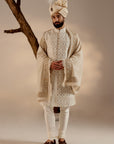 Turtle Dove Sherwani Set