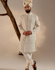 Turtle Dove Sherwani Set