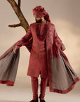 Red Ochre Sherwani