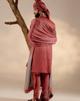 Red Ochre Sherwani