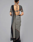 Chevron Saree Set II