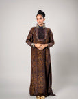 Nomade Series Leopard Print Kaftan