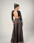 Art Deco Series Printed Sharara Set