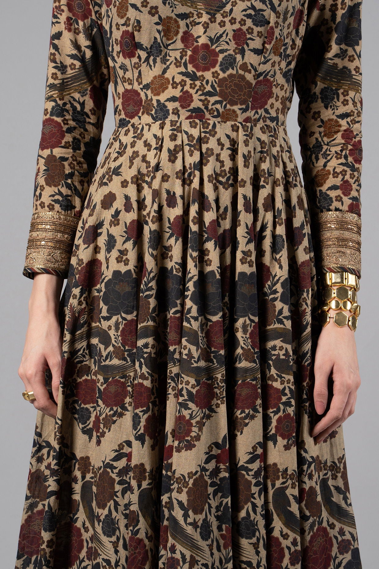 Royale Printed Anarkali Set