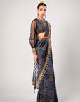 Art Deco Series Printed Saree V