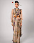 Art Deco Series Printed Saree IV