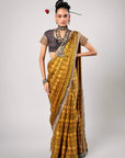 Art Deco Series Printed Saree II