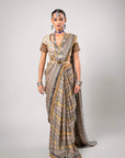 Art Deco Series Printed Saree