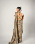 Art Deco Series Printed Saree