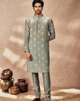 Grey Timber Tribe Kurta