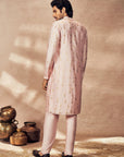 Baby Pink Tribal Pillar Kurta