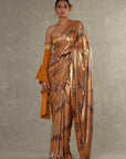 Ochre 'Masakali' Saree