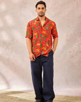 Red Tropical Rhapsody Shirt