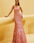 Onion Pink Gown - Eraya