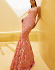 Onion Pink Gown - Eraya