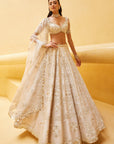 Off-White Bridal Lehenga - Eraya