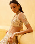 Off-White Bridal Lehenga - Eraya