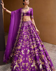 Purple Lehenga Set - Eraya