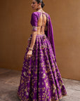 Purple Lehenga Set - Eraya