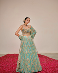 Blue Shore Lehenga