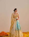 Aquamarine Lehenga